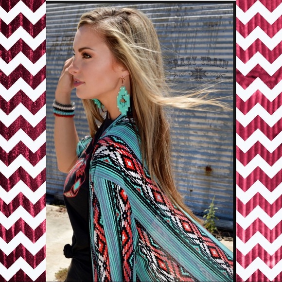 Desperado Serape Duster by Crazy Train - Picture 5 of 8